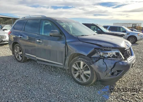 2014 Nissan Pathfinder S из США, поврежденный, VIN 5N1AR2MM8EC632314